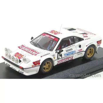   Best-Model - Ferrari 308 Gtb Gr.4 N 24 Rally Della Luna 1980 Giordano - Bolla White