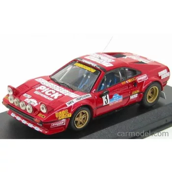   Best-Model - Ferrari 308 Gtb Gr.4 N 3 Targa Florio 1980 Andruet - Biche Red