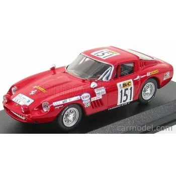   Best-Model - Ferrari 275 Gtb4 Coupe N 151 Tour De France 1970 A.Corentin - B.Prevost Red