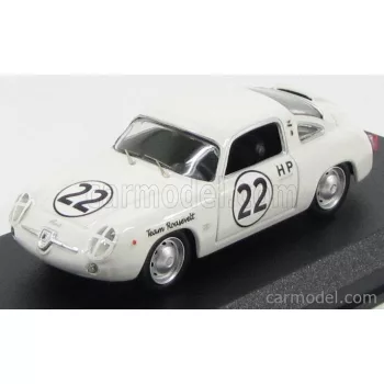   Best-Model - Fiat Abarth 750 Zagato Coupe N 22 Sebring 1960 Richards - Callanan White