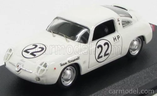 Best-Model - Fiat Abarth 750 Zagato Coupe N 22 Sebring 1960 Richards - Callanan White