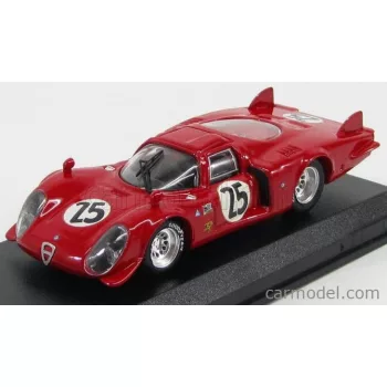   Best-Model - Alfa Romeo 33.2 Lm N 25 Daytona 1969 Dibos - Chappuis - Calabattisti Red