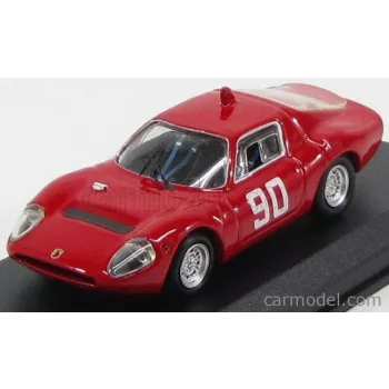   Best-Model - Abarth Ot1300 Mugello N 90 Mugello 1967 Nesti - Hezemans - Furtmayr Red