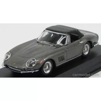   Best-Model - Ferrari 275 Gtb Spider Cabriolet Closed 1967 Grey Black