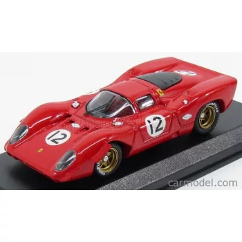   Best-Model - Ferrari 312P Coupe N 12 Bridgehampton 1969 P.Rodriguez Red