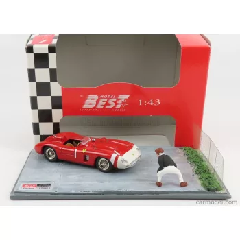   Best-Model - Ferrari 860 Monza N 1 Nurburgring 1965 Juan Manuel Fangio Red White