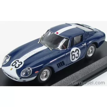   Best-Model - Ferrari 275 Gtb/4 Coupe N 63 Spa 1967 Vestey - Gaspar Blue White