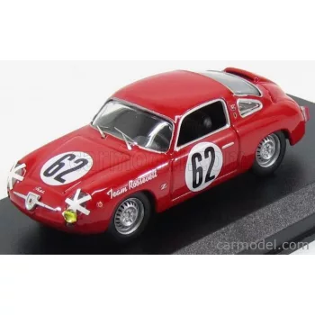   Best-Model - Fiat 750 Abarth N 62 12H Sebring 1959 Cussini - Cattini Red