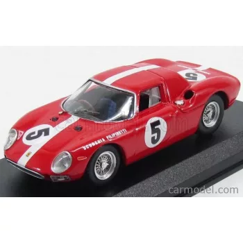   Best-Model - Ferrari 250Lm Coupe N 5 1000Km Paris 1964 Muller - Boller Red