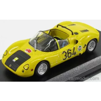  Best-Model - Fiat Abarth 1000Sp Spider N 364 Rovereto-Asiago 1971 M.Baldo Yellow