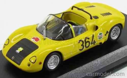 Best-Model - Fiat Abarth 1000Sp Spider N 364 Rovereto-Asiago 1971 M.Baldo Yellow