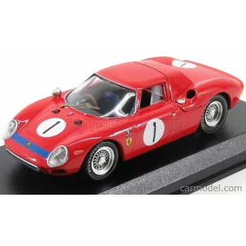   Best-Model - Ferrari 250Lm N 1 Winner 6H Perth Caversham 1965 Martin - Mckay Red