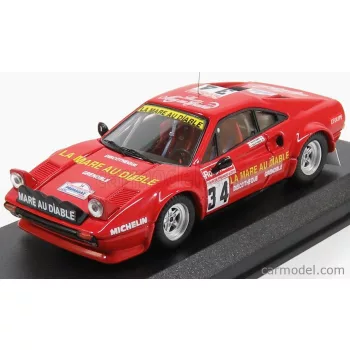   Best-Model - Ferrari 308 Gtb Gr.4 N 34 Tour De France 1983 Gauthier - Gauthier Red