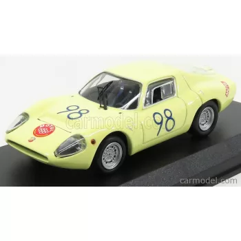   Best-Model - Fiat Abarth Ot1300 N 98 Winner S1.3 Class Targa Florio 1967 Garufi - Ferlito Yellow