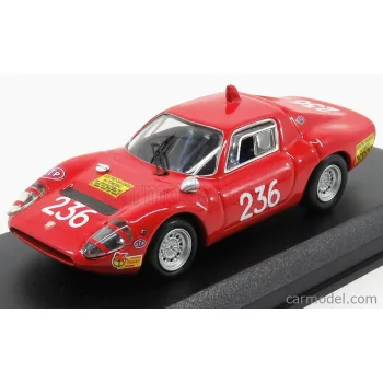   Best-Model - Fiat Abarth Ot1300 N 236 Winner Class Targa Florio 1970 Garufi Red