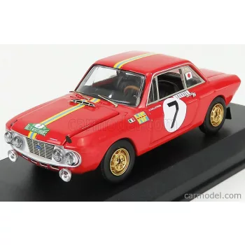   Best-Model - Lancia Fulvia Hf 1.3 Coupe N 7 Winner Rally Mediterranee 1969 H.Kallstrom - J.Gunnar Red