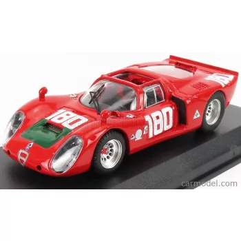   Best-Model - Alfa Romeo 33.2 N 180 Targa Florio 1969 I.Galli - N.Giunti Red