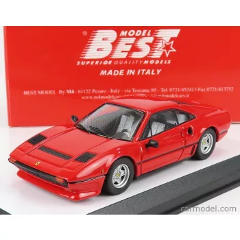   Best-Model - Ferrari 208 Gtb Turbo 1982 - Museo Enzo Ferrari Modena 2022 Red