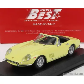 Best-Model - Ferrari 275 Gtb/4 Nart Spider 1967 Yellow