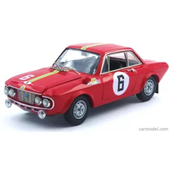   Best-Model - Lancia Fulvia 1.3 Coupe Hf N 6 Winner Rally Sanremo 1969 H.Kallstrom - G.Haggbon Red