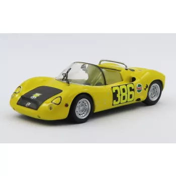   Best-Model - FIAT ABARTH 1000SP SPIDER N 386 TRIESTE OPICINA 1970 MAURO BALDI YELLOW BLACK
