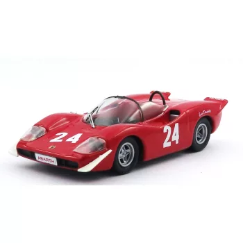   Best-Model - FIAT ABARTH 2000S N 24 PAUL RICARDS 1968 ERIS TONDELLI RED