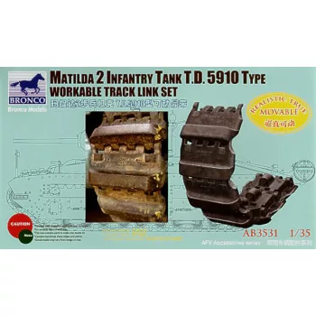 Bronco Models - Matilda 2 T.D.5910 Type Workable Track