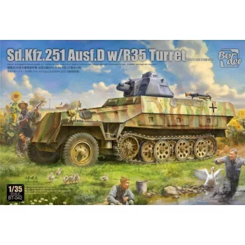 Border Model - Sd.Kfz.251 Ausf.D w/R35 Turret