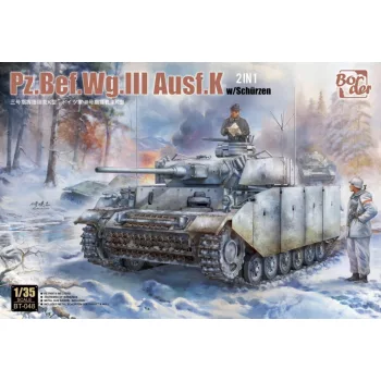 Border Model - Pz.Bef.Wg.III Ausf.K w/Schürzen