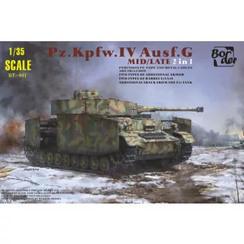 Border Model - Panzer IV Ausf G Mid Late 2in1