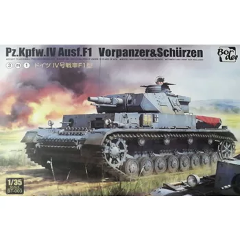 Border Model - Pz.Kpfw.IV Ausf.F1 3-in-1