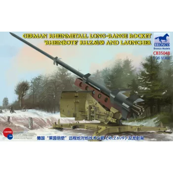   Bronco Models - German Rheinmetall Rheinbote Rakete Rheinbote(Rh.Z.61/9) and launcher