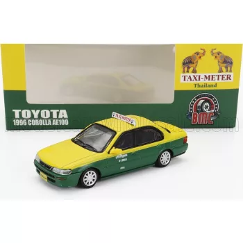   BM-Creations - TOYOTA COROLLA AE100 THAILAND TAXI 1996 YELLOW GREEN