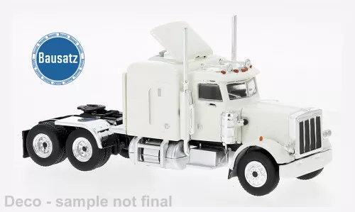 Brekina - Peterbilt 359, weiss, 1973, Monfort, 1:87