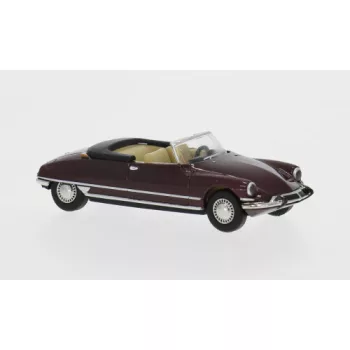 Brekina - Citroen DS 19 Cabrioletdunkelrot 1963