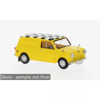 Brekina - Austin Mini Countryman gelb 1960 Checkered Flag