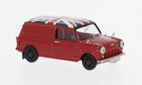 Brekina - Austin Mini Countryman red 1960 Union Jack