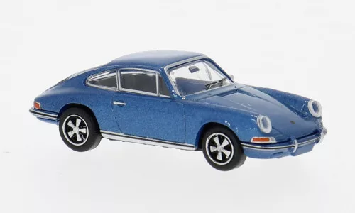 Brekina - Porsche 911, blau, 1964, 1:87