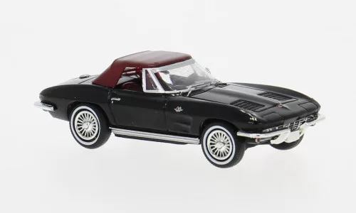 Brekina - Chevrolet Corvette C2 Cabrio black 1962