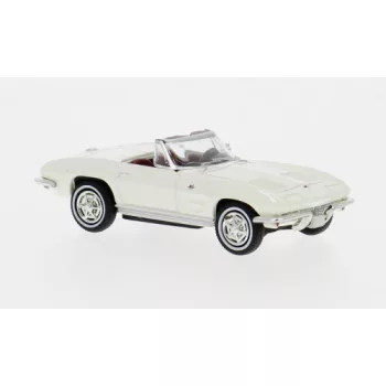 Brekina - Chevrolet Corvette C2 Cabrio weiss 1962