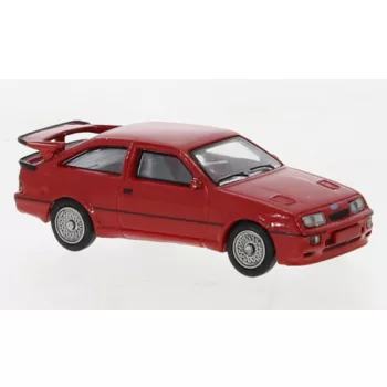 Brekina - Brekina, Ford Sierra RS Cosworth, rot, 1988, 1:87