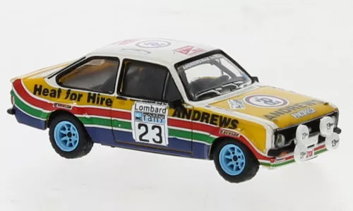 Brekina - Brekina, Ford Escort RS 1800, Rallye RAC Lombard, 1977, #23, 1:87