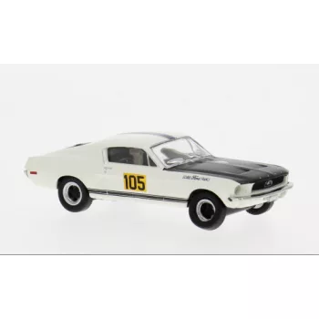   Brekina - Ford Mustang Fastback 1968 Ecurie Ford France #105 1:87