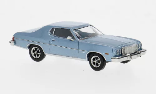 Brekina - Ford Gran Torino, blau, 1976, 1:87