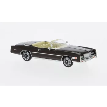   Brekina - Brekina, Cadillac Eldorado Convertible, dunkelbraun, 1976, 1:87