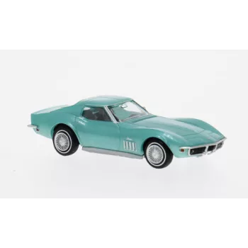 Brekina - Chevrolet Corvette C3 green 1967