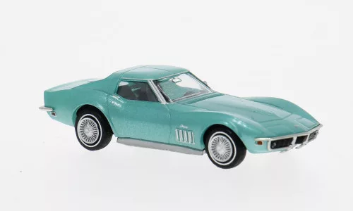 Brekina - Chevrolet Corvette C3 green 1967