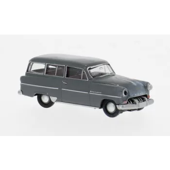 Brekina - Opel Olympia Caravan, dunkelgrau, 1954, 1:87
