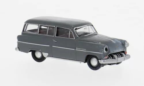 Brekina - Opel Olympia Caravan, dunkelgrau, 1954, 1:87