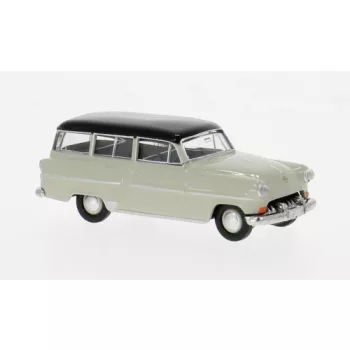 Brekina - Opel Olympia Caravan, grau, 1954, 1:87
